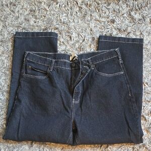 Duke Black Jeans Sz 40 Short